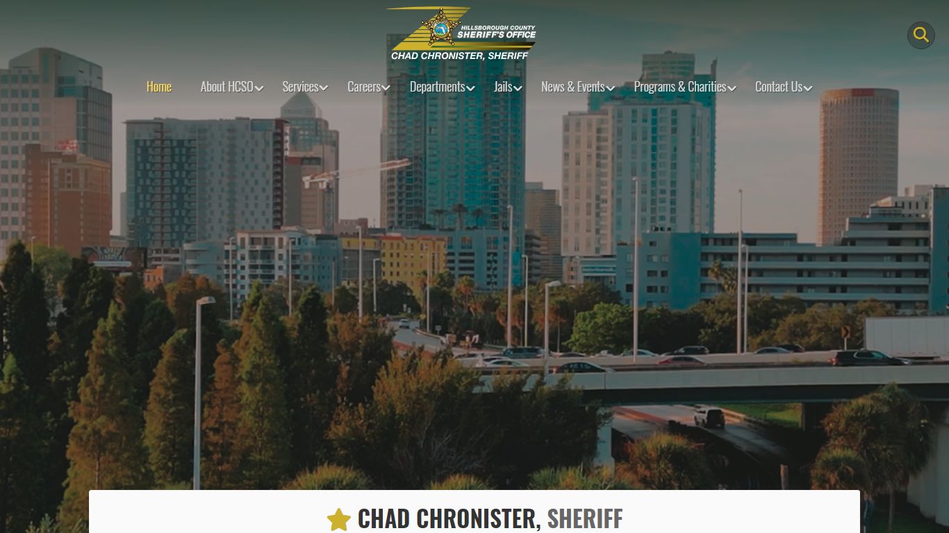 Tampa, FL - HCSO Hillsborough County Sheriff's Office, Sheriff Chad ...